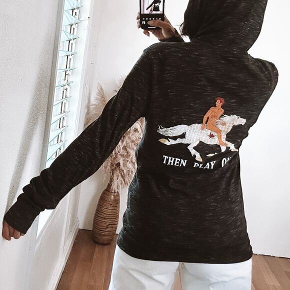 Mick Fleetwood Zip Hoodie Then Play on Size Small - Picture 3 of 11